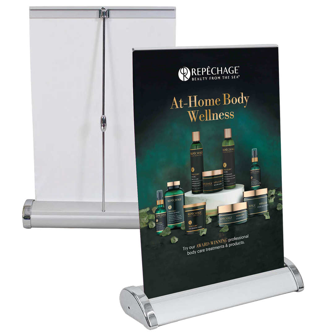 Vita Cura® Body Care Tabletop Banner (9" x 12")