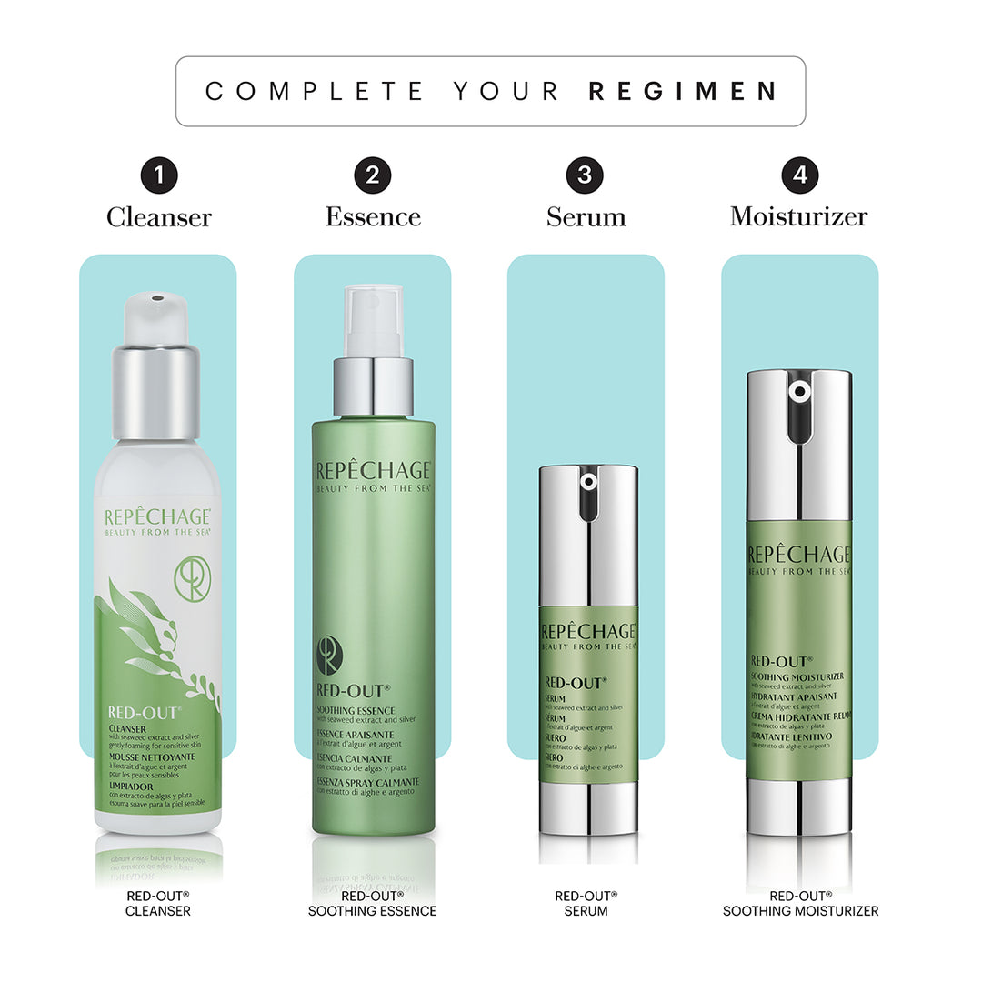 Red-Out Soothing Moisturizer with seaweed extract and silver