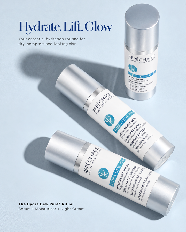PROMO- Buy Hydra Dew Pure Facial Moisturizer and Night Cream Get Hydra Dew Pure Lift Serum Special Price