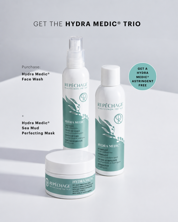 FREE Hydra Medic Astringent w/ Purchase of Hydra Medic Face Wash & Hydra Medic Sea Mud Perfecting Mask