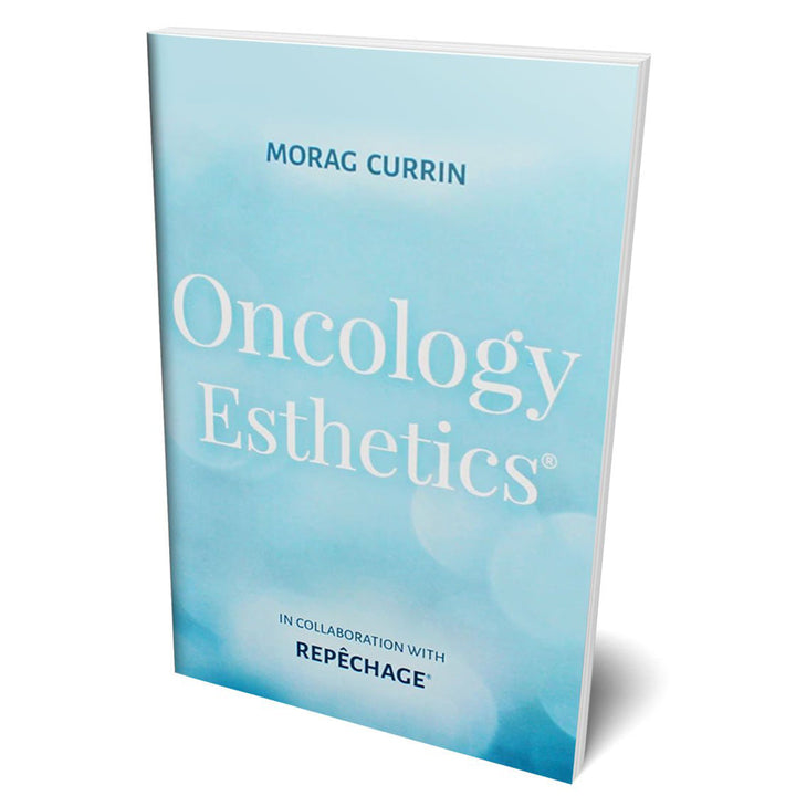 Oncology Esthetics book standing upright