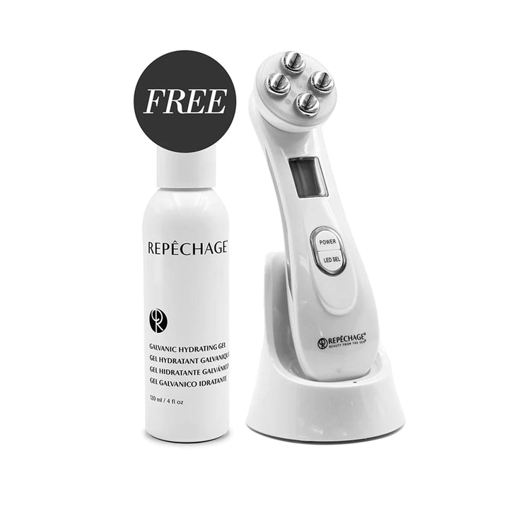 FREE Galvanic Gel when you buy LED Radio Frequency and EMS Skin Tightening Machine