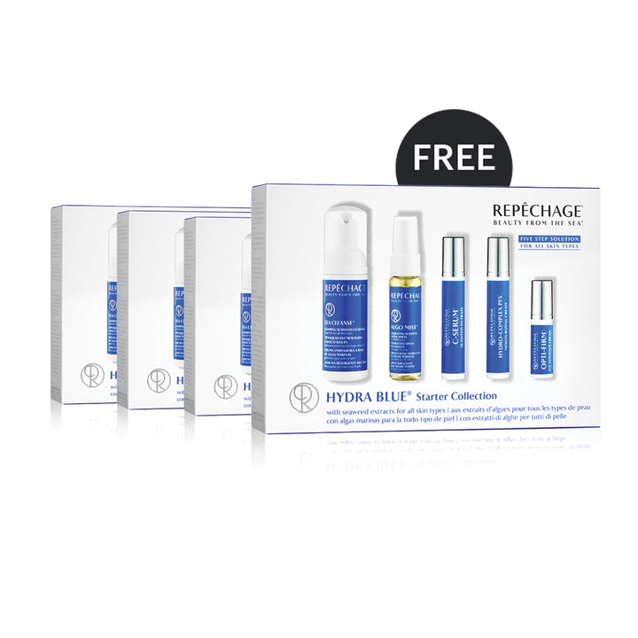 Buy 3 Hydra Blue® Starter Collections, Get 1 FREE