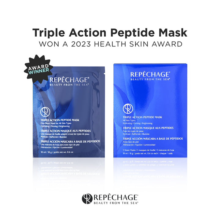 Triple Action Peptide Mask (Set of 12 Sheet Masks)