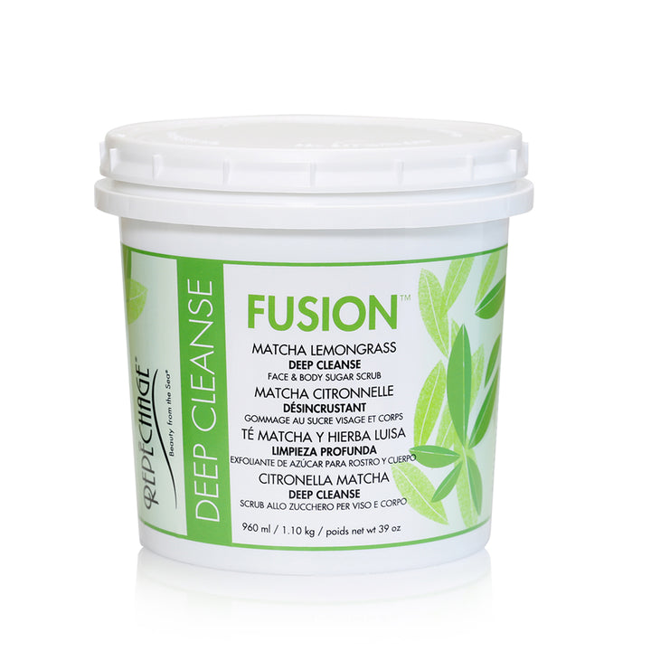 FUSION™ Matcha Lemongrass Face & Body Sugar Scrub (Pro size)